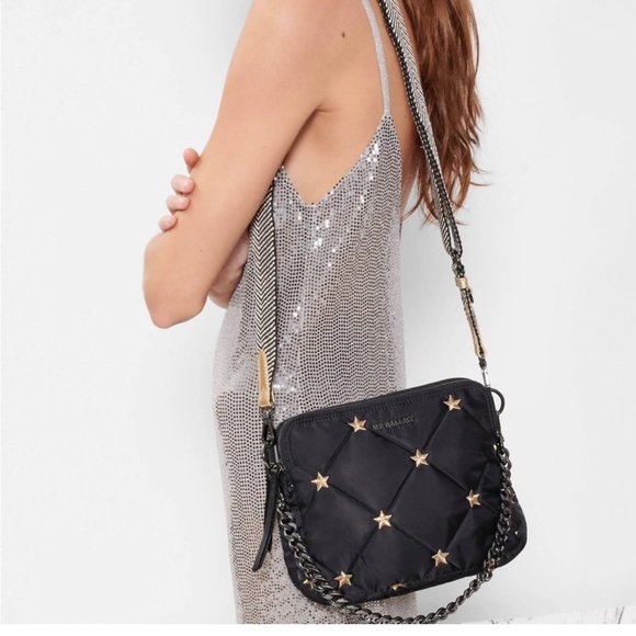 Mz Wallace Bowery crossbody in star print - Picture 1 of 16